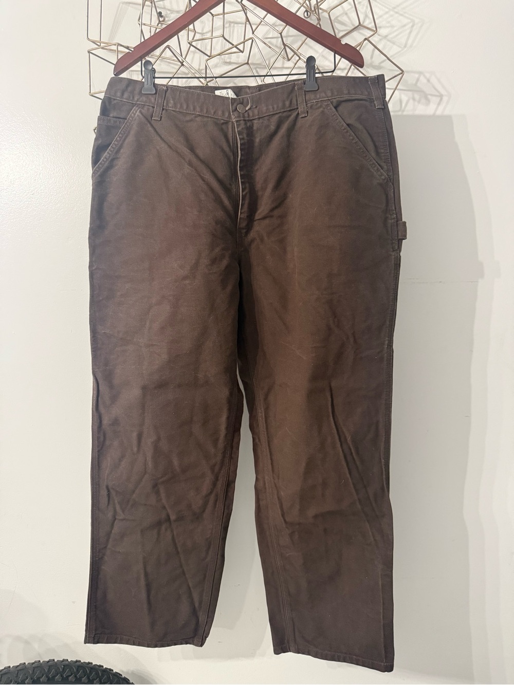 Men's carhartt Brown Work Pants